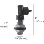Light / Auxiliary Hardware Single Pole Socket