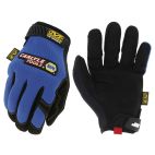 Mechanix Wear® Gloves, Blue & Black w/ Carlyle® Tools Logo - Size XL