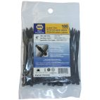 Cable Tie Strap Black Weather Stabilized Self-Locking Cable Tie