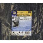 Cable Tie Strap Black Weather Stabilized Self-Locking Cable Tie