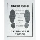 Disposable Floor Mat, Dell Corning , 17 X 22, 250 Per Box