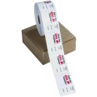 Oil Change Reminder Labels, Dell Corning, 500 Per Roll