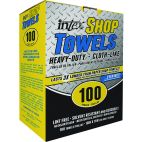 Intex Cloth-Like Shop Towel Blue 100ct Box