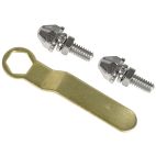 Tag & License Plate Bolts / Fasteners Hex Convex Metal