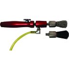 IPA Flow-Thru System With Brush And Venturi