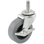 Caster / Roller Wheel G1 General Duty Threaded Stem Caster w/ Brake