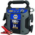 NAPA 700 Peak Battery Amps Jump Starter with 3.1A USB Power and LED Work Light