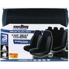 3PC KIT BLK/GRY STCVR