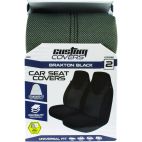 2PC BLK SEAT COVER