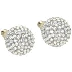 Tag & License Plate Bolts / Fasteners Silver Disco Ball Metal / Plastic