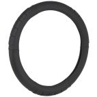 Steering Wheel Cover Pleated Black
