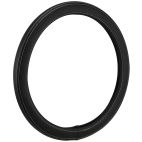 Steering Wheel Cover Fine Stitch Black