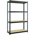 30"W x 12"D x 48"H 4-Shelf