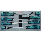Vessel Screwdriver Set, Japanese Industrial Standard (JIS), 8 pc