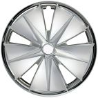 Wheel Covers 15" 4-PC ABS Viking Chrome ABS Plastic
