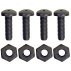 Tag & License Plate Bolts / Fasteners Round Phillips Nylon