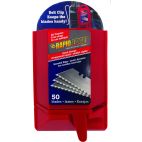 Utility Blades, Serrated, 50 Pack