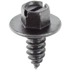 Tag & License Plate Bolts / Fasteners Slotted Hex Washer Steel