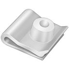 Grommet - Nut & Screw U Nut