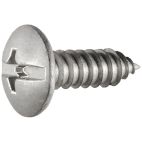 Tag & License Plate Bolts / Fasteners Duo-Drive Truss Steel