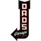 DADS GARAGE ARROWSIGN