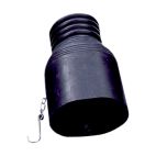 Exhaust / Garage Hose Twin Tailpipe Exhaust Hose Adapter Rubber