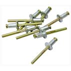Rivets Window Regulator Rivet Yellow Zinc-Coated Mandrel