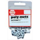 Jack Nut & Well Nut Klik Poly Nut 6-32