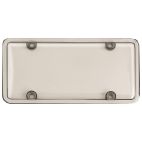 License Plate Frame / Cover Acrylic Plastic