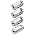Custom Chrome Wheel Lug Nut Duplex Acorn Mr. Lugnut