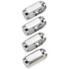 Custom Chrome Wheel Lug Nut Duplex Acorn Mr. Lugnut