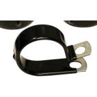 NAPA 1 1/2 in Diameter 3/4 in Wide Rubber Dipped Insulated Metal Clamp - Pack of 5