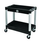 30in 2 Tier Service Cart