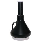 Funnel Black Plastic