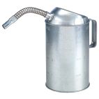 Measuring Container - w/ Pouring Spout Galvanized Steel
