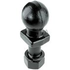 NAPA Trailer Ball - 1-1/4 in Shank Diameter, 3 in Shank Length