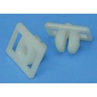 Tag & License Plate Bolts / Fasteners Rectangle Nylon