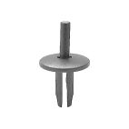 Plastic Trim Panel Clip / Fastener Round Button