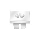 Grommet - Nut & Screw Nylon Nut