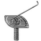 Body Molding Clip Oblong