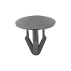 Plastic Trim Panel Clip / Fastener Round Button