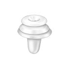 Plastic Trim Panel Clip / Fastener Round Button