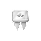 Grommet - Nut & Screw Nylon Nut