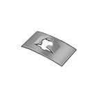 Hex Nut w/ Washer - Body Hardware