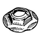 Body Nut Self-Threading Washer Nut
