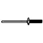 Rivets Closed-End Rivet Aluminum