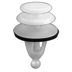 Plastic Trim Panel Clip / Fastener Round Button