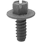 Tag & License Plate Bolts / Fasteners Round Slotted Hex Washer Steel