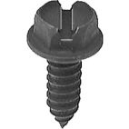 Tag & License Plate Bolts / Fasteners Round Slotted Hex Washer Steel
