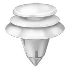 Plastic Trim Panel Clip / Fastener Round Button